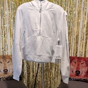 Lululemon Athletica Gray Zip-Up Hoodie, M/L